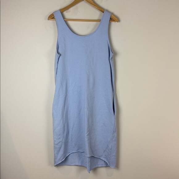 Jackson Rowe Dresses & Skirts - Jackson Rowe Soft Blue Knit Light Blue Dress Size Small